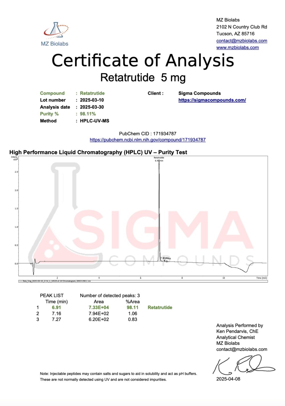 Retatrutide (5 MG) - Image 5
